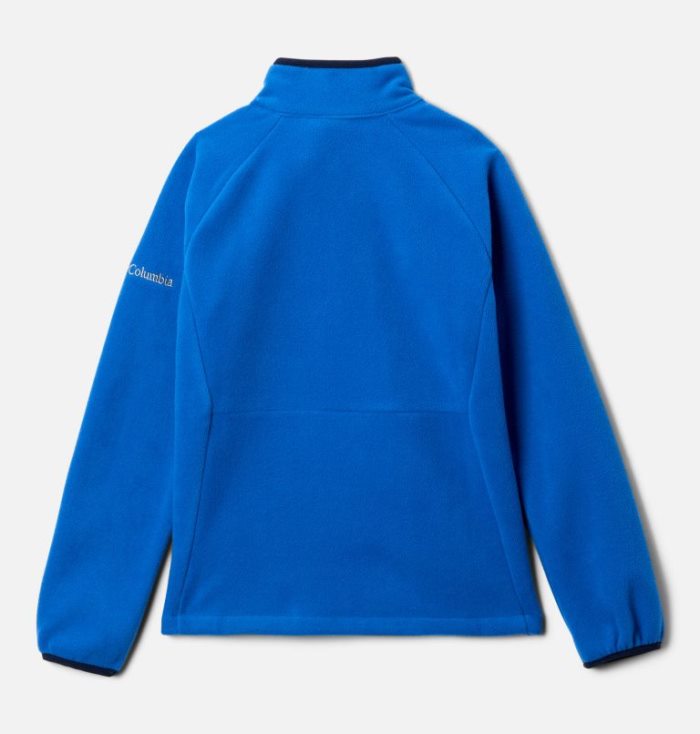 Lã Columbia Fast Trek™ III Full Zip Fleece Criança Luz Azul Anil Azul Marinho Portugal | 111772-BG33