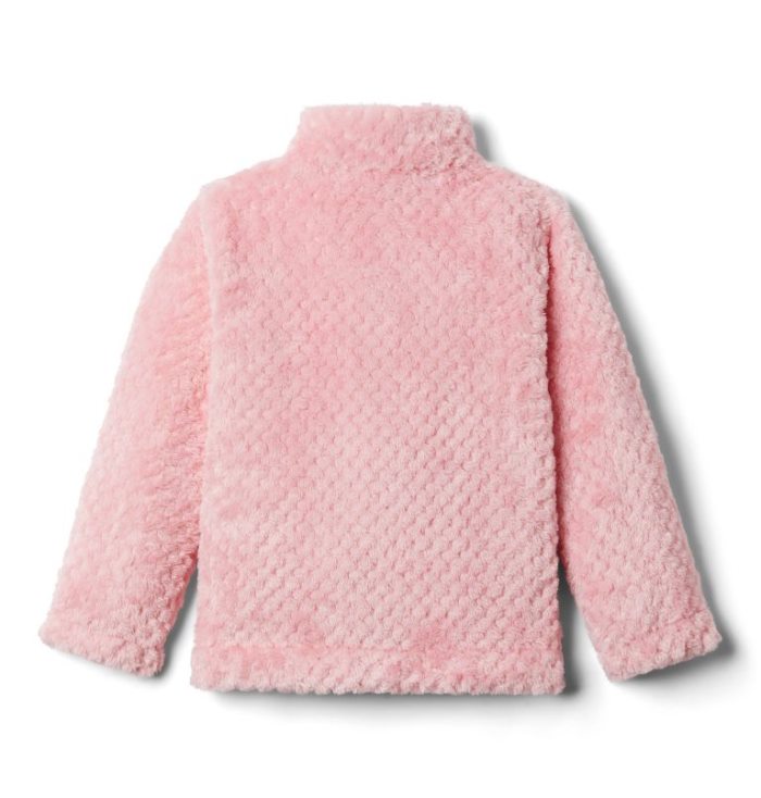 Lã Columbia Fire Side™ Sherpa Full Zip Criança Rosa Portugal | 167859-9CPE