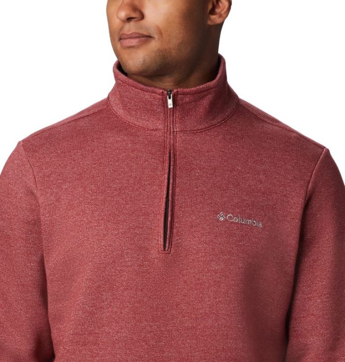 Lã Columbia Great Hart Mountain™ III Half Zip Fleece Masculino Vermelhas Portugal | 186710-REGK