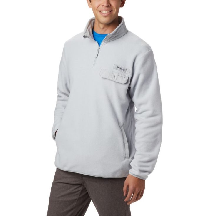 Lã Columbia Harborside™ II Fleece Estacionar Masculino Cinzentas Portugal | 109020-JD2C