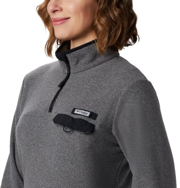 Lã Columbia Harborside™ II Fleece Estacionar Feminino Pretas Portugal | 133391-ADQT