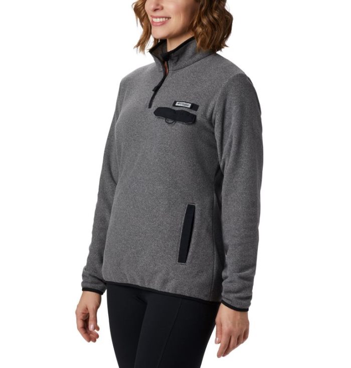 Lã Columbia Harborside™ II Fleece Estacionar Feminino Pretas Portugal | 133391-ADQT