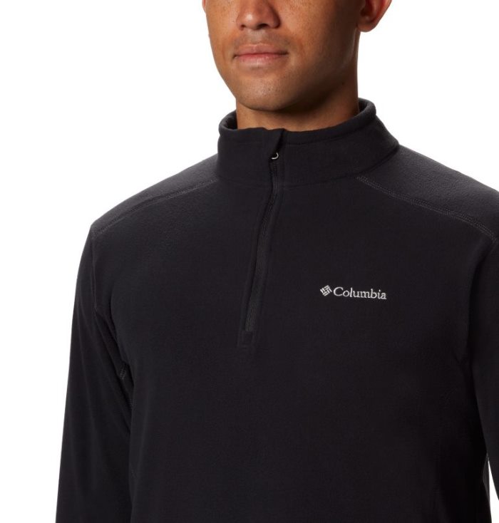 Lã Columbia Klamath Range™ II Half Zip Fleece Estacionar Masculino Pretas Portugal | 107688-XZ2R