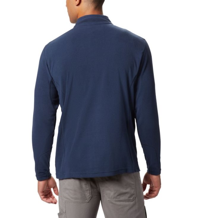 Lã Columbia Klamath Range™ II Half Zip Fleece Estacionar Masculino Azul Marinho Portugal | 136488-SD82