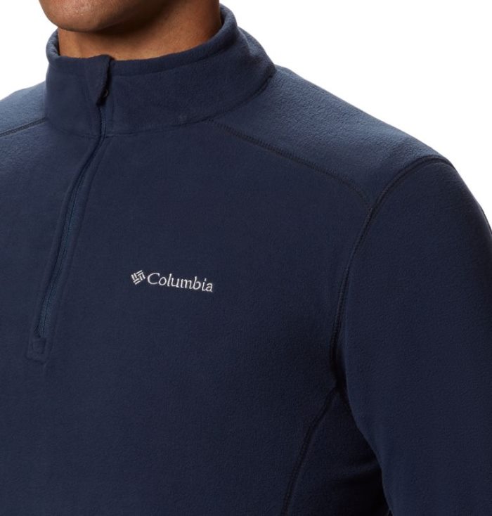 Lã Columbia Klamath Range™ II Half Zip Fleece Estacionar Masculino Azul Marinho Portugal | 136488-SD82