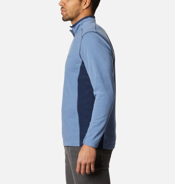 Lã Columbia Klamath Range™ II Half Zip Fleece Estacionar Masculino Azuis Azul Marinho Portugal | 182210-UMUO