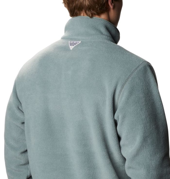 Lã Columbia PFG Grander Marlin™ MTR Fleece Estacionar Masculino Luz Turquesa Portugal | 163732-5AKT