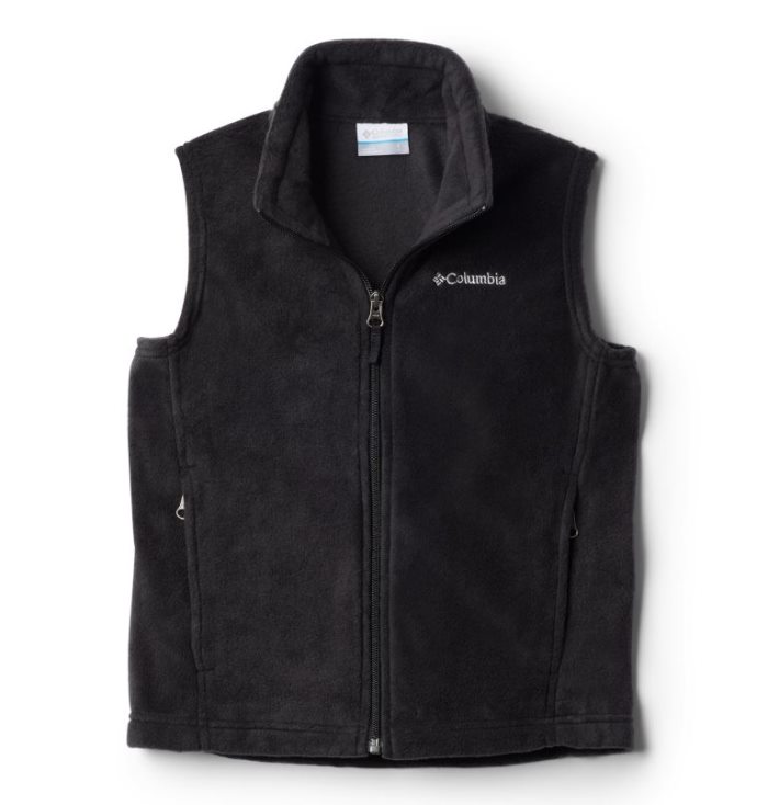 Lã Columbia Steens Mountain™ Fleece Vest Criança Pretas Portugal | 189690-HYWZ