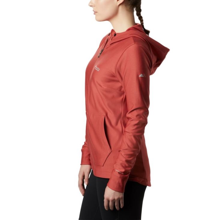 Lã Columbia Trinity Trilha™ Fleece Full Zip Feminino Luz Coral Portugal | 123225-3XAO