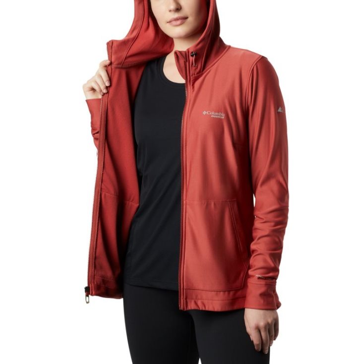 Lã Columbia Trinity Trilha™ Fleece Full Zip Feminino Luz Coral Portugal | 123225-3XAO