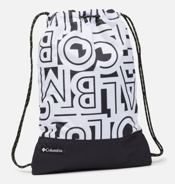 Mochilas Columbia Drawstring Pack Feminino Branco Pretas Portugal | 175940-987R