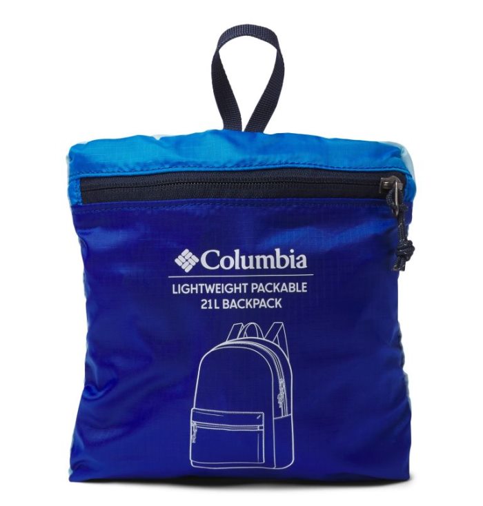 Mochilas Columbia Leves Packable 21L Backpack Feminino Azuis Portugal | 131213-4Y9F