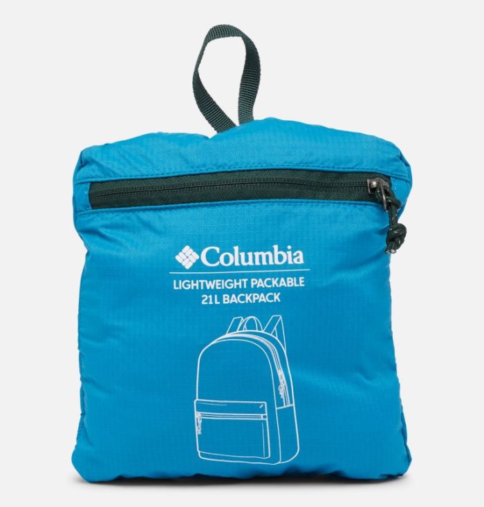 Mochilas Columbia Leves Packable 21L Backpack Feminino Azuis Portugal | 137276-7NXU