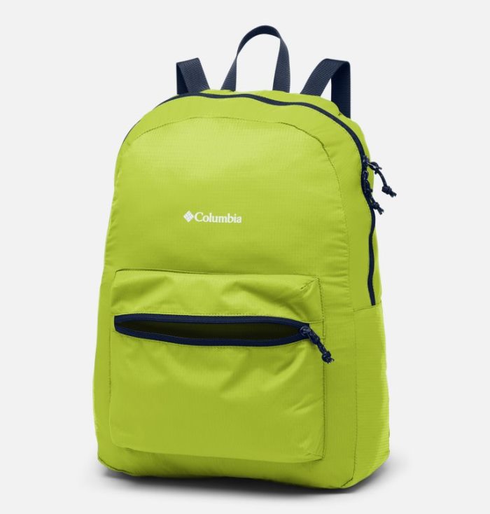 Mochilas Columbia Leves Packable 21L Backpack Feminino Verdes Amarelas Portugal | 161792-DV25