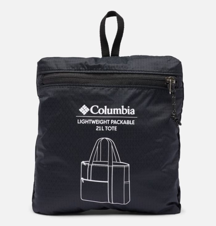 Mochilas Columbia Leves Packable 21L Tote Feminino Pretas Portugal | 136270-QMYT