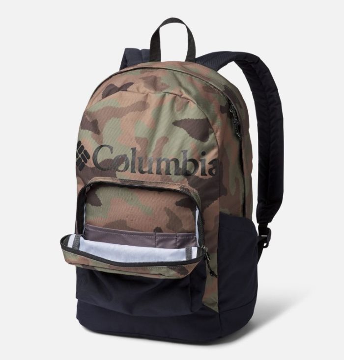 Mochilas Columbia Zigzag™ 22L Backpack Feminino Camufladas Pretas Portugal | 184758-XXPZ