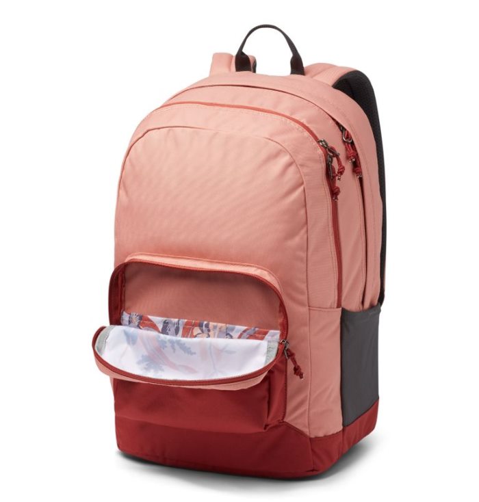 Mochilas Columbia Zigzag™ 30L Backpack Feminino Coral Vermelhas Portugal | 151114-E07A