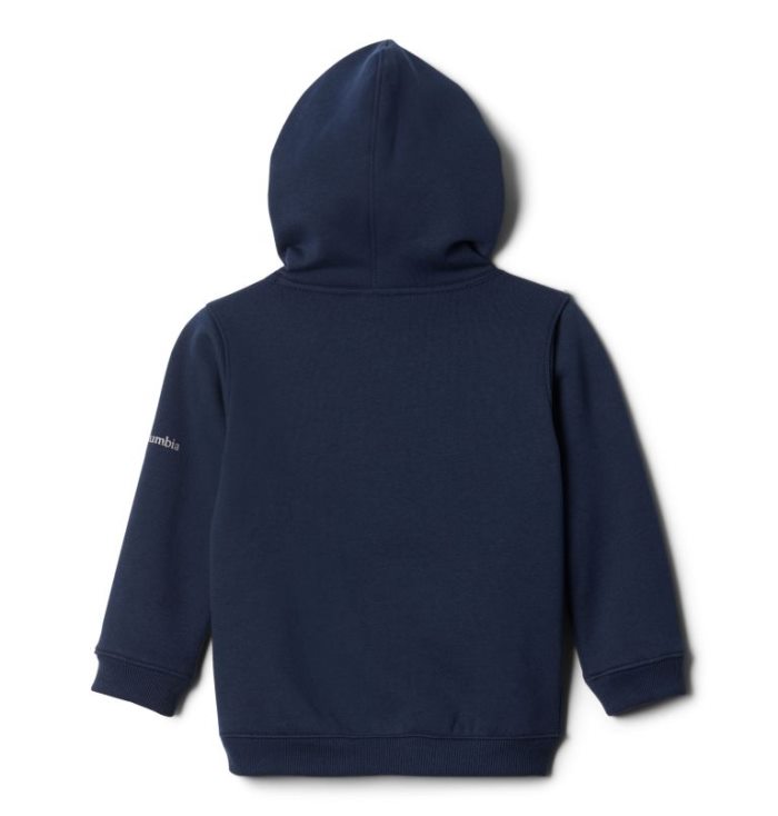 Moletom Com Capuz Columbia Park™ Hoodie Criança Azul Marinho Portugal | 122246-7YHG