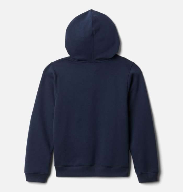 Moletom Com Capuz Columbia Park™ Hoodie Criança Azul Marinho Portugal | 145636-9GIT