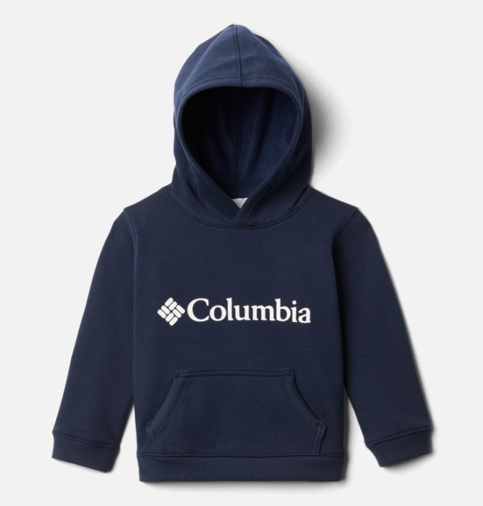 Moletom Com Capuz Columbia Park™ Hoodie Criança Azul Marinho Portugal | 148782-K3LT