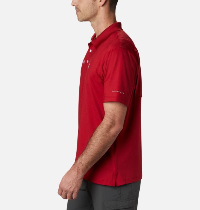 Polos Columbia Collegiate Skiff Cast™ Polo Masculino Vermelhas Portugal | 142310-MJH7