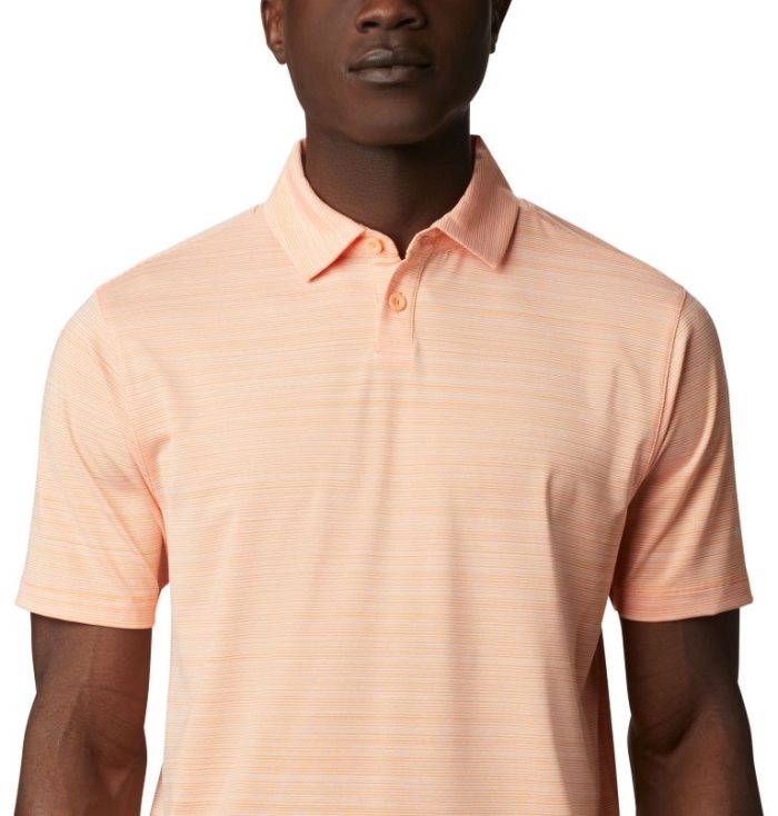 Polos Columbia Omni-Wick Chipper Polo Masculino Luz Coral Portugal | 171037-6469