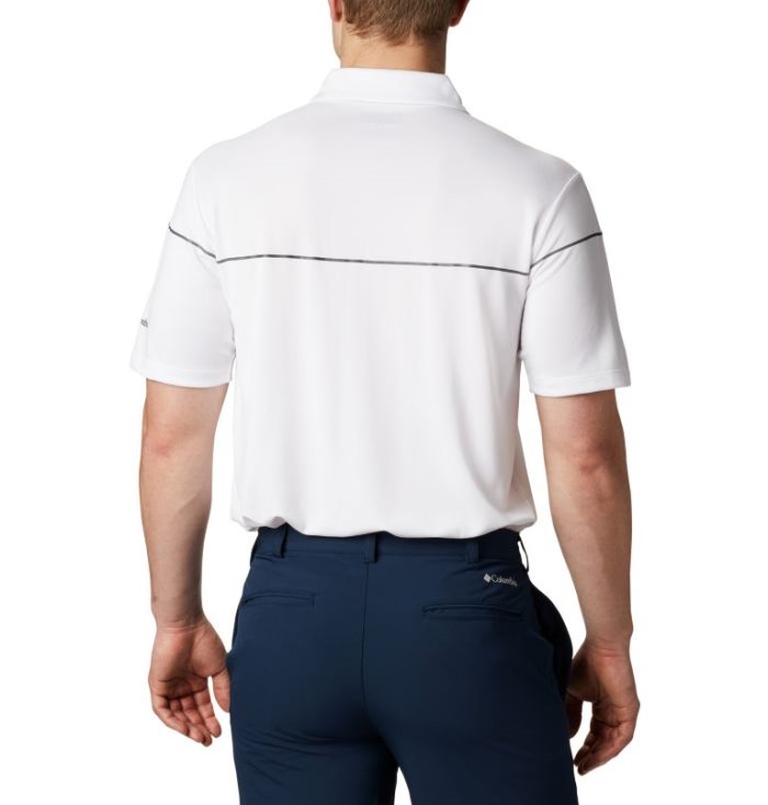 Polos Columbia Omni-Wick™ Breaker Golfe Polo Masculino Branco Portugal | 165047-RVNX