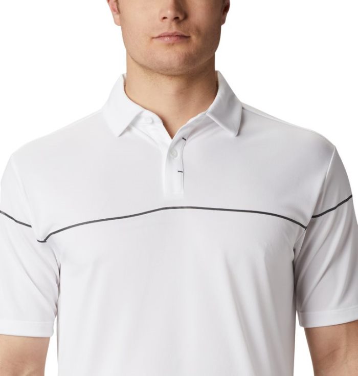 Polos Columbia Omni-Wick™ Breaker Golfe Polo Masculino Branco Portugal | 165047-RVNX