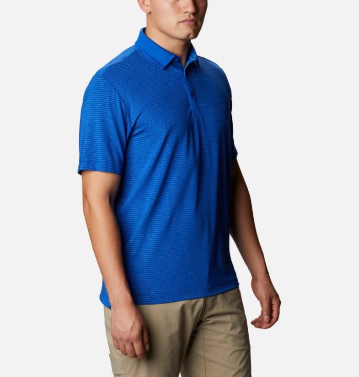 Polos Columbia Omni-Wick™ Sunday Polo Masculino Azuis Portugal | 148988-UD5D