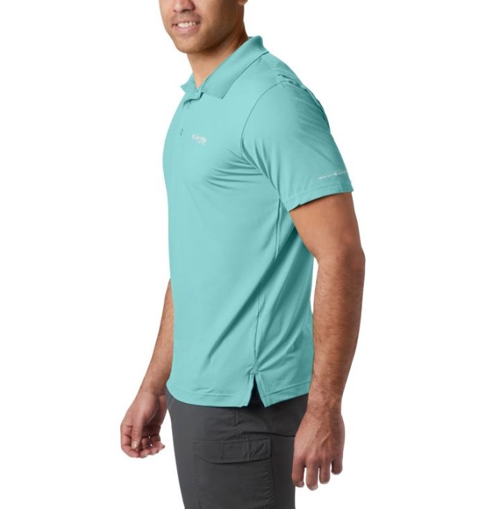 Polos Columbia PFG Skiff Cast™ Polo Masculino Turquesa Portugal | 118884-QQHK