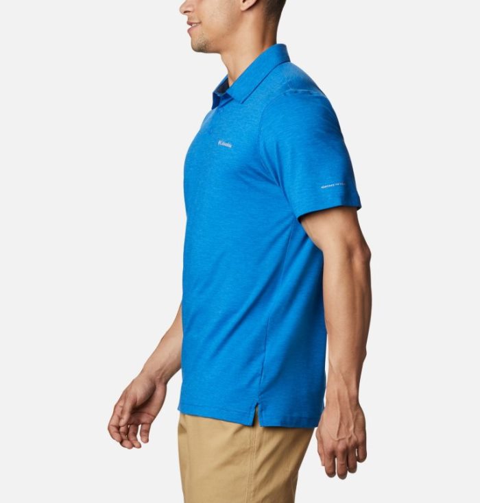 Polos Columbia Tech Trilha™ Polo Masculino Luz Azul Anil Portugal | 123715-JQPA