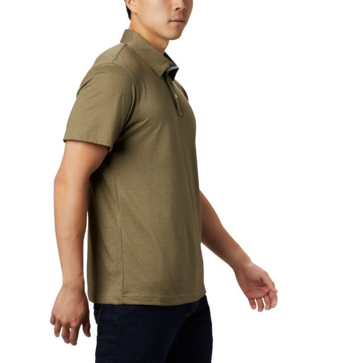 Polos Columbia Thistletown Ridge™ Polo Masculino Verde Oliva Verde Oliva Portugal | 107087-SZBQ