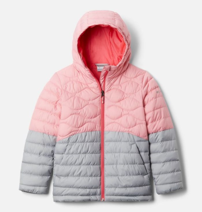 Casaco Puffer Columbia Humphrey Hills™ Casaco Puffer Criança Rosa Cinzentas Portugal | 109331-RDXU