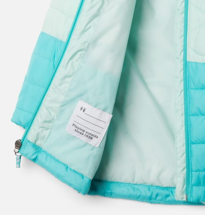 Casaco Puffer Columbia Humphrey Hills™ Casaco Puffer Criança Luz Menta Turquesa Portugal | 112437-Z0U0