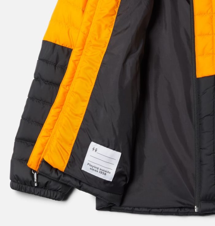 Casaco Puffer Columbia Humphrey Hills™ Casaco Puffer Criança Laranja Cinzentas Escuro Portugal | 114795-DL54