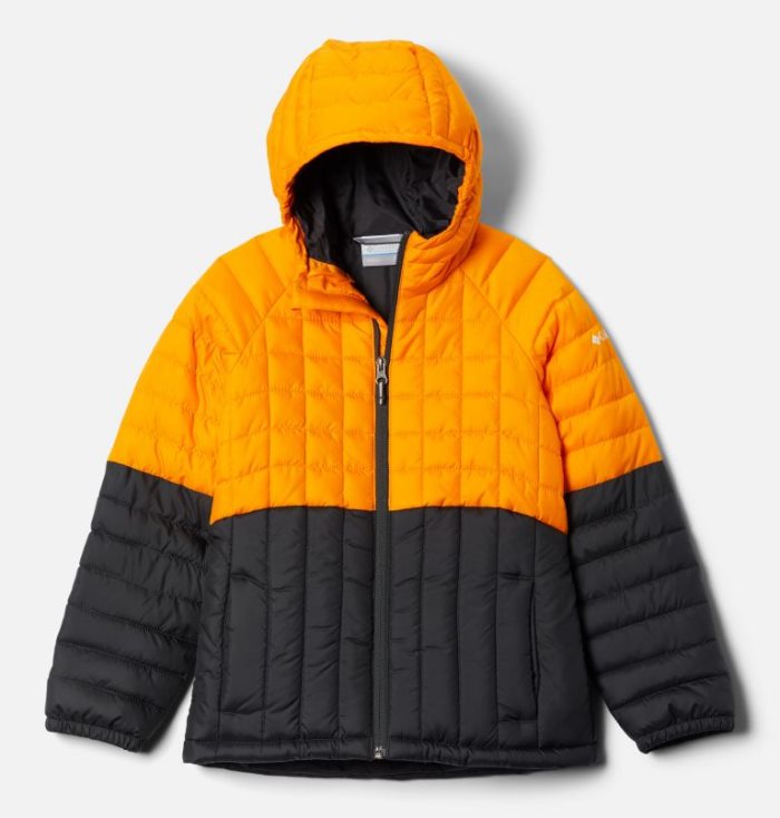 Casaco Puffer Columbia Humphrey Hills™ Casaco Puffer Criança Laranja Cinzentas Escuro Portugal | 114795-DL54