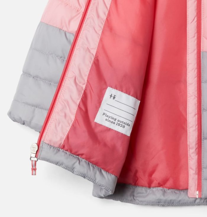 Casaco Puffer Columbia Humphrey Hills™ Casaco Puffer Criança Rosa Cinzentas Portugal | 118712-8N34