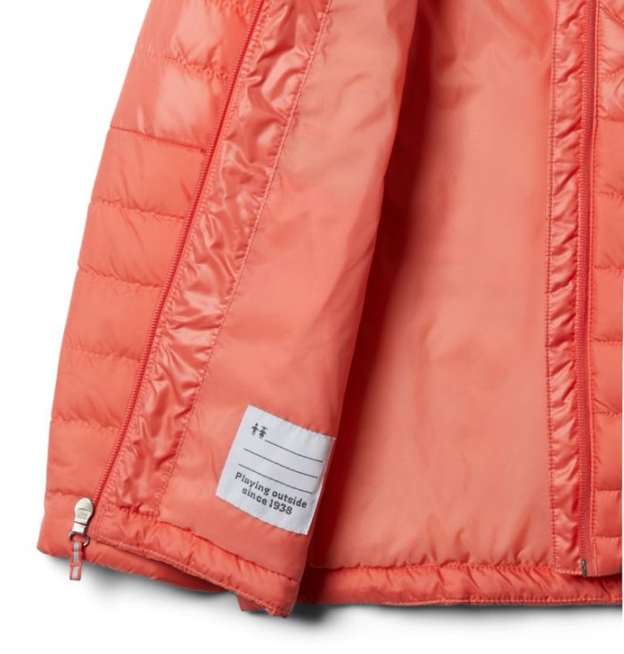 Casaco Puffer Columbia Humphrey Hills™ Casaco Puffer Criança Luz Laranja Portugal | 125276-4BNT