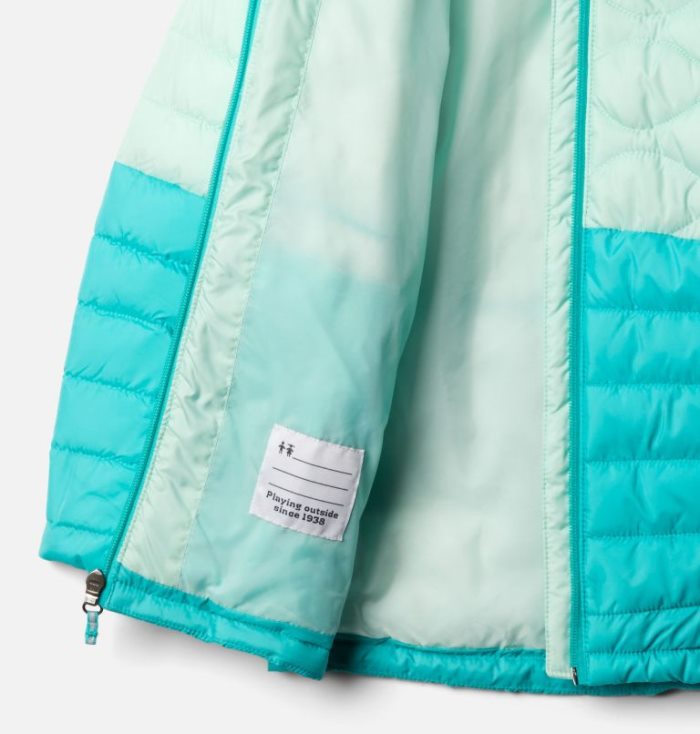 Casaco Puffer Columbia Humphrey Hills™ Casaco Puffer Criança Luz Menta Turquesa Portugal | 125573-U61L