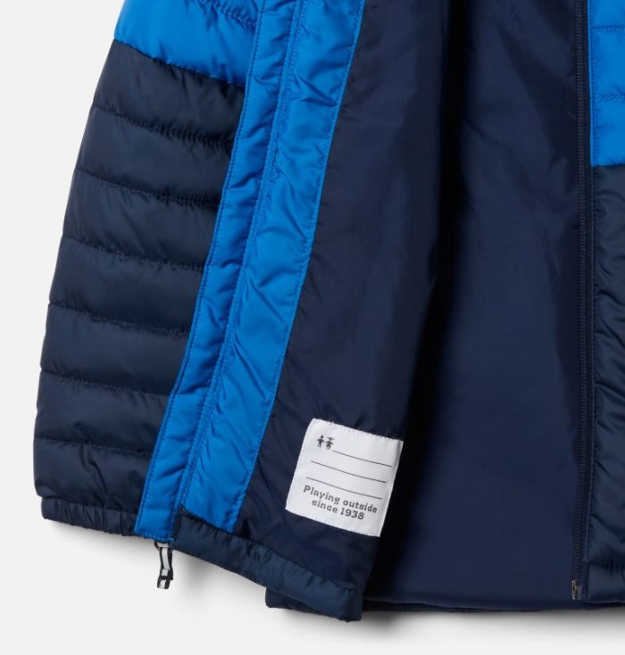 Casaco Puffer Columbia Humphrey Hills™ Casaco Puffer Criança Luz Azul Anil Azul Marinho Portugal | 144154-136W