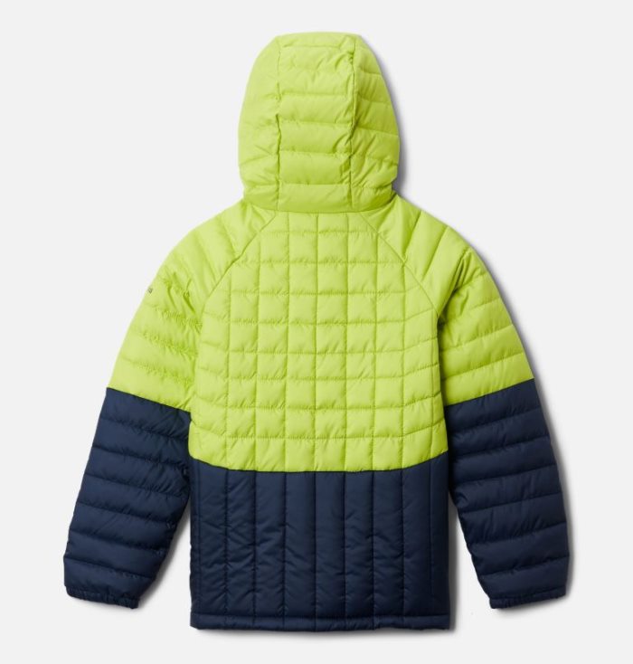 Casaco Puffer Columbia Humphrey Hills™ Casaco Puffer Criança Verdes Amarelas Azul Marinho Portugal | 145504-E3IE