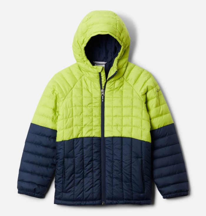 Casaco Puffer Columbia Humphrey Hills™ Casaco Puffer Criança Verdes Amarelas Azul Marinho Portugal | 145504-E3IE