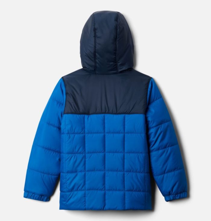 Casaco Puffer Columbia Puffect II Puffer Full-Zip Jaqueta Criança Luz Azul Anil Azul Marinho Portugal | 198298-7SLT