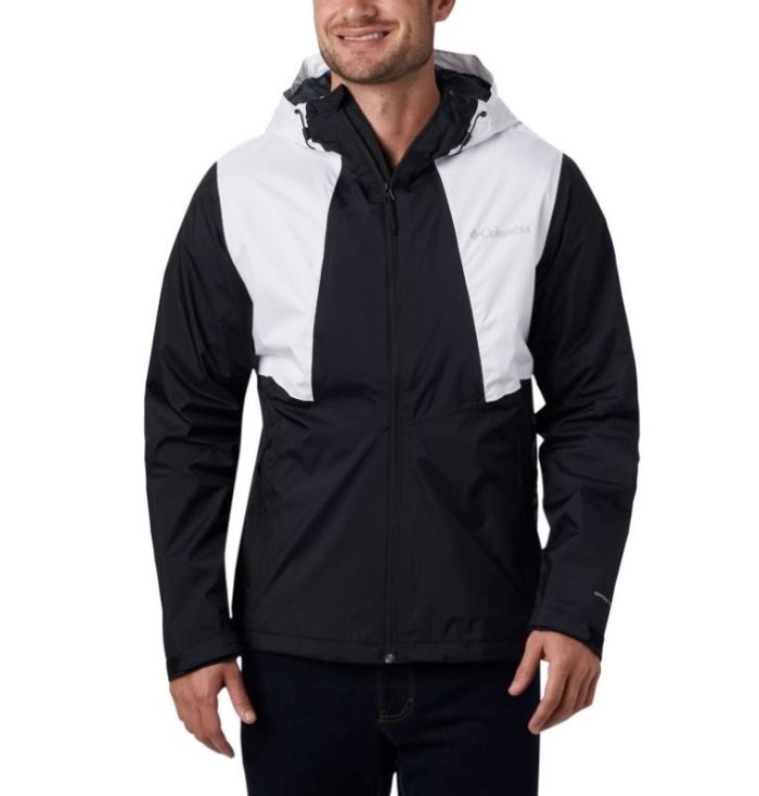 Capa De Chuva Columbia Inner Limits™ II Jaqueta Masculino Pretas Branco Portugal | 118538-PN3P