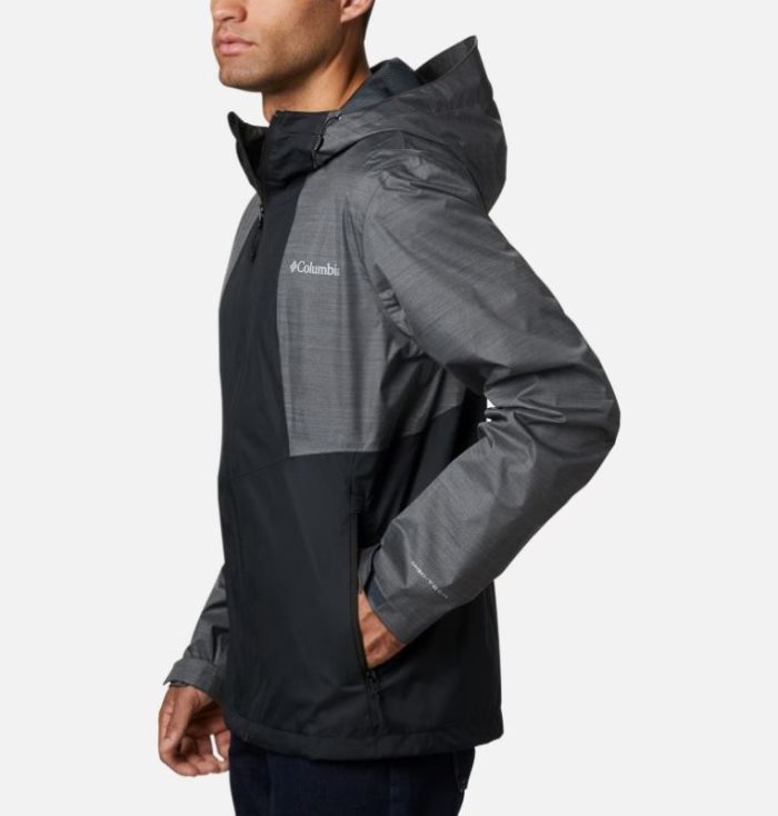 Capa De Chuva Columbia Inner Limits™ II Jaqueta Masculino Pretas Cinzentas Escuro Portugal | 126638-99M6