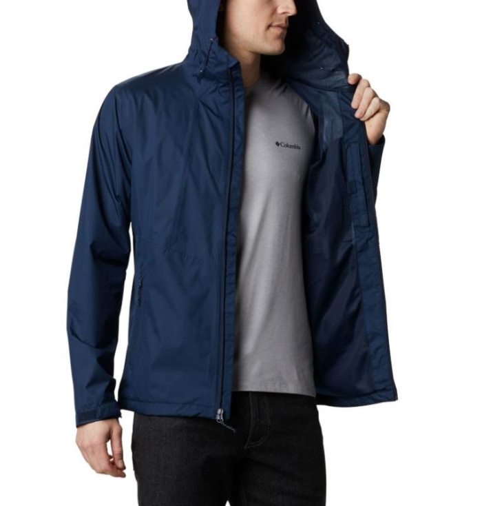 Capa De Chuva Columbia Inner Limits™ II Jaqueta Masculino Azul Marinho Portugal | 137094-JQLA