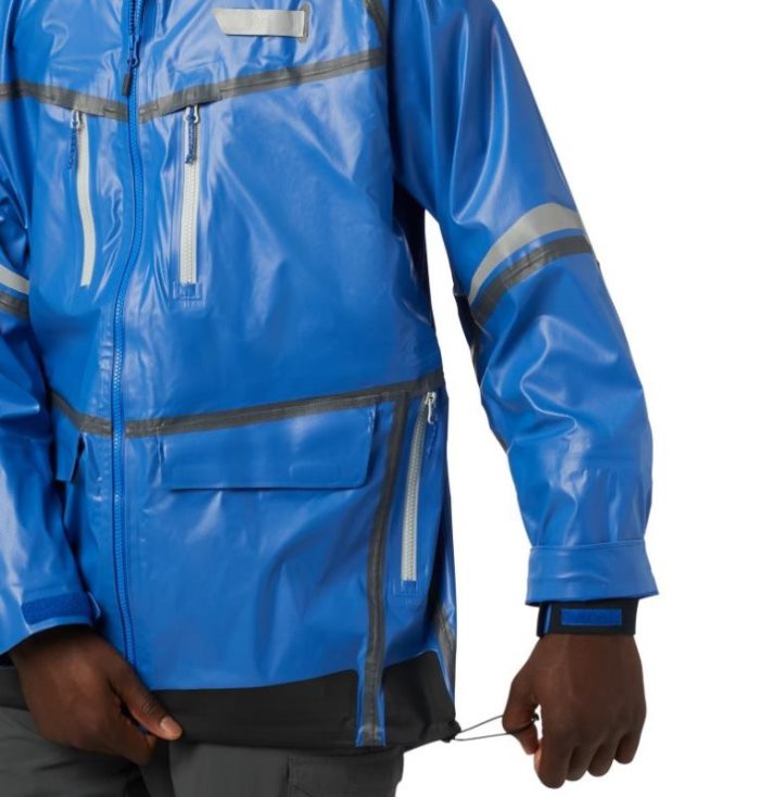 Capa De Chuva Columbia PFG Force XII™ OutDry™ Extreme Jaqueta Masculino Azuis Portugal | 130564-AH1N