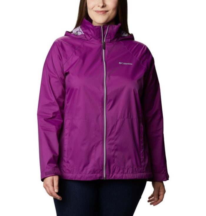 Capa De Chuva Columbia Switchback™ III Jaqueta Feminino Roxo Portugal | 137080-I8WG