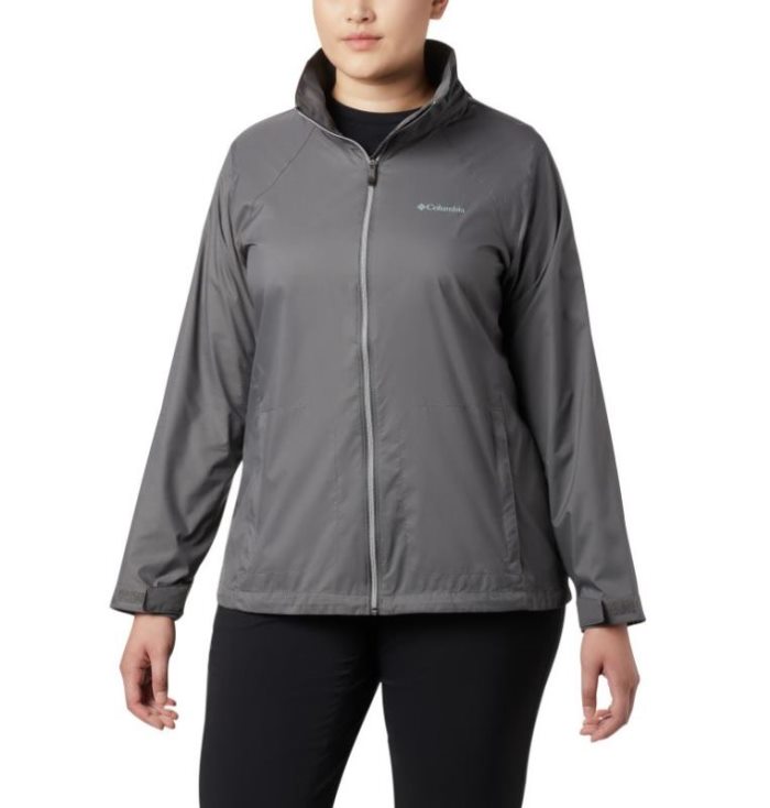 Capa De Chuva Columbia Switchback™ III Jaqueta Feminino Cinzentas Portugal | 141698-G41H