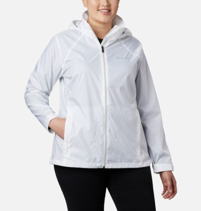 Capa De Chuva Columbia Switchback™ III Jaqueta Feminino Branco Portugal | 143383-A8EP